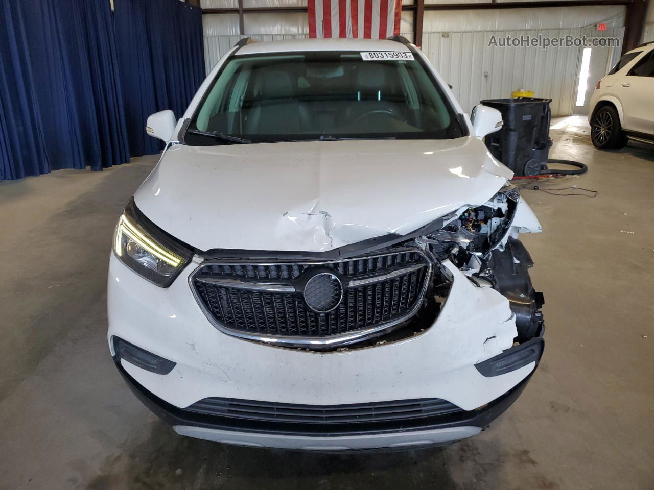 2019 Buick Encore Preferred White vin: KL4CJASB6KB708740