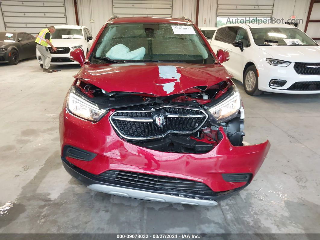 2019 Buick Encore Fwd Preferred Красный vin: KL4CJASB6KB769764