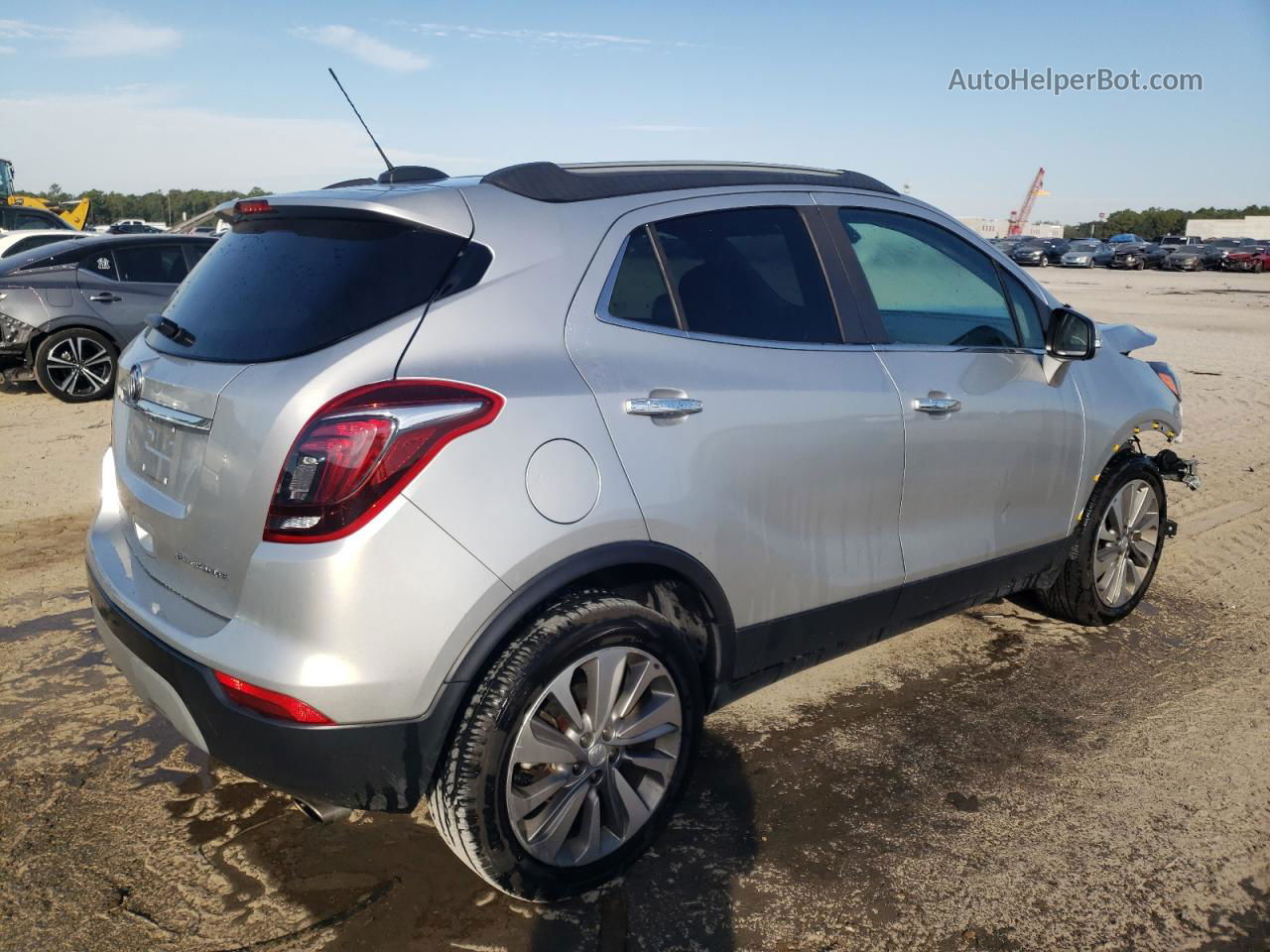 2019 Buick Encore Preferred Silver vin: KL4CJASB6KB801354