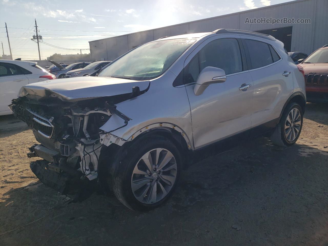 2019 Buick Encore Preferred Silver vin: KL4CJASB6KB801354