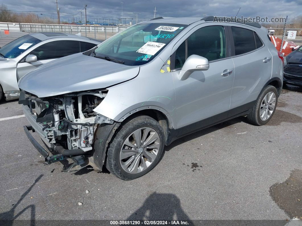 2019 Buick Encore Fwd Preferred Silver vin: KL4CJASB6KB803637