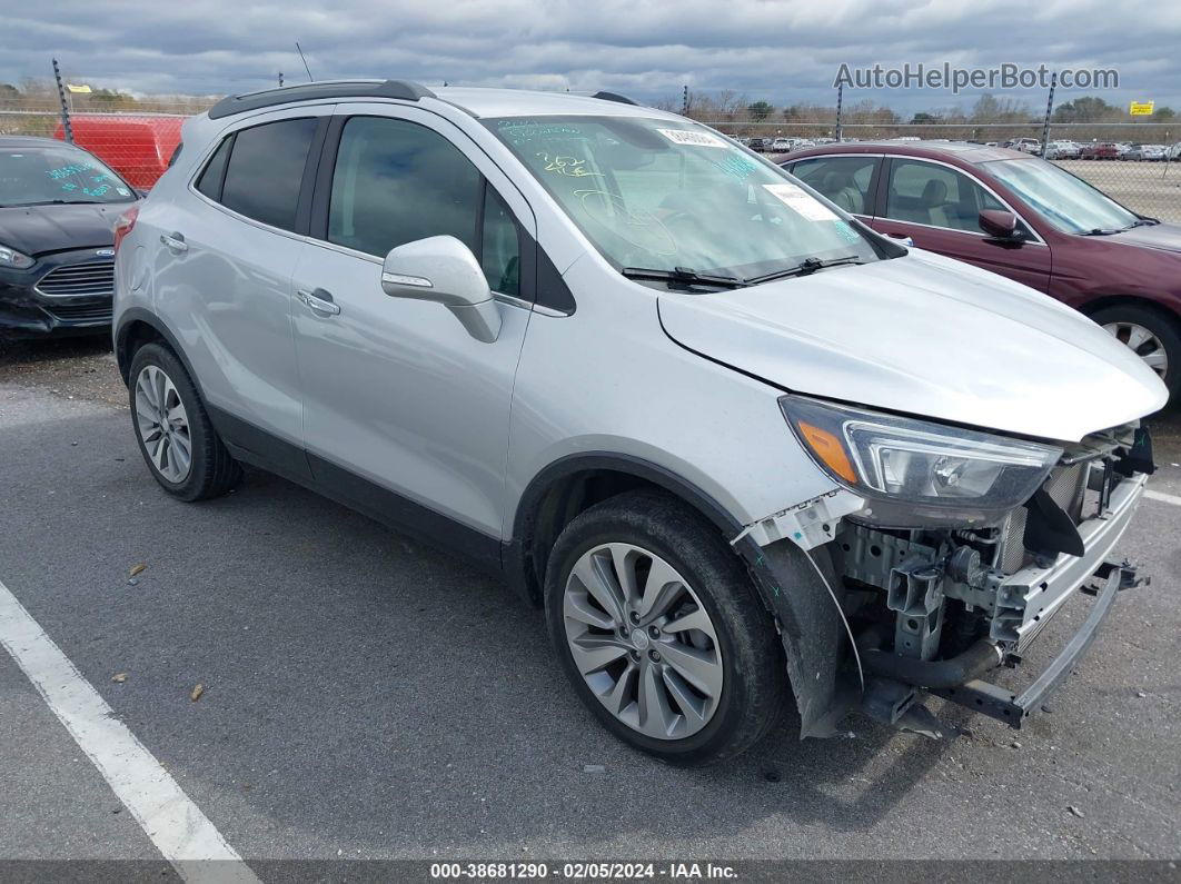 2019 Buick Encore Fwd Preferred Серебряный vin: KL4CJASB6KB803637