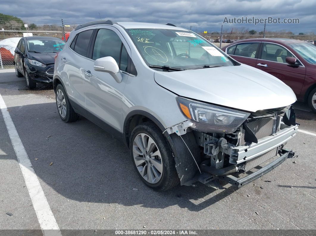 2019 Buick Encore Fwd Preferred Серебряный vin: KL4CJASB6KB803637