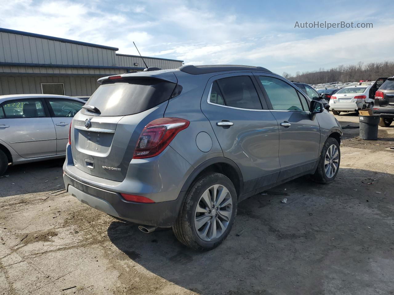 2019 Buick Encore Preferred Серебряный vin: KL4CJASB6KB818915