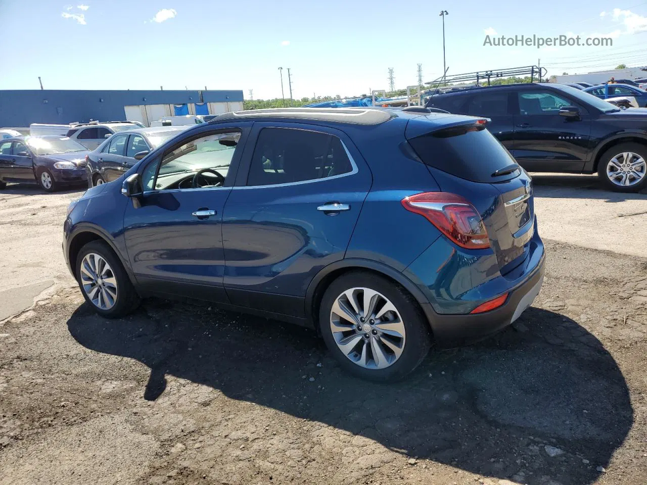 2019 Buick Encore Preferred Синий vin: KL4CJASB6KB874532