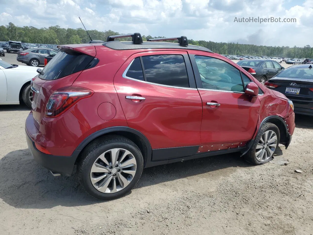 2019 Buick Encore Preferred Красный vin: KL4CJASB6KB884736