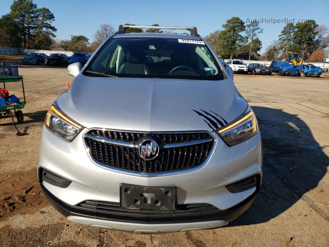 2019 Buick Encore Preferred Silver vin: KL4CJASB6KB896479