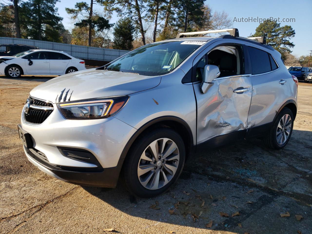 2019 Buick Encore Preferred Серебряный vin: KL4CJASB6KB896479