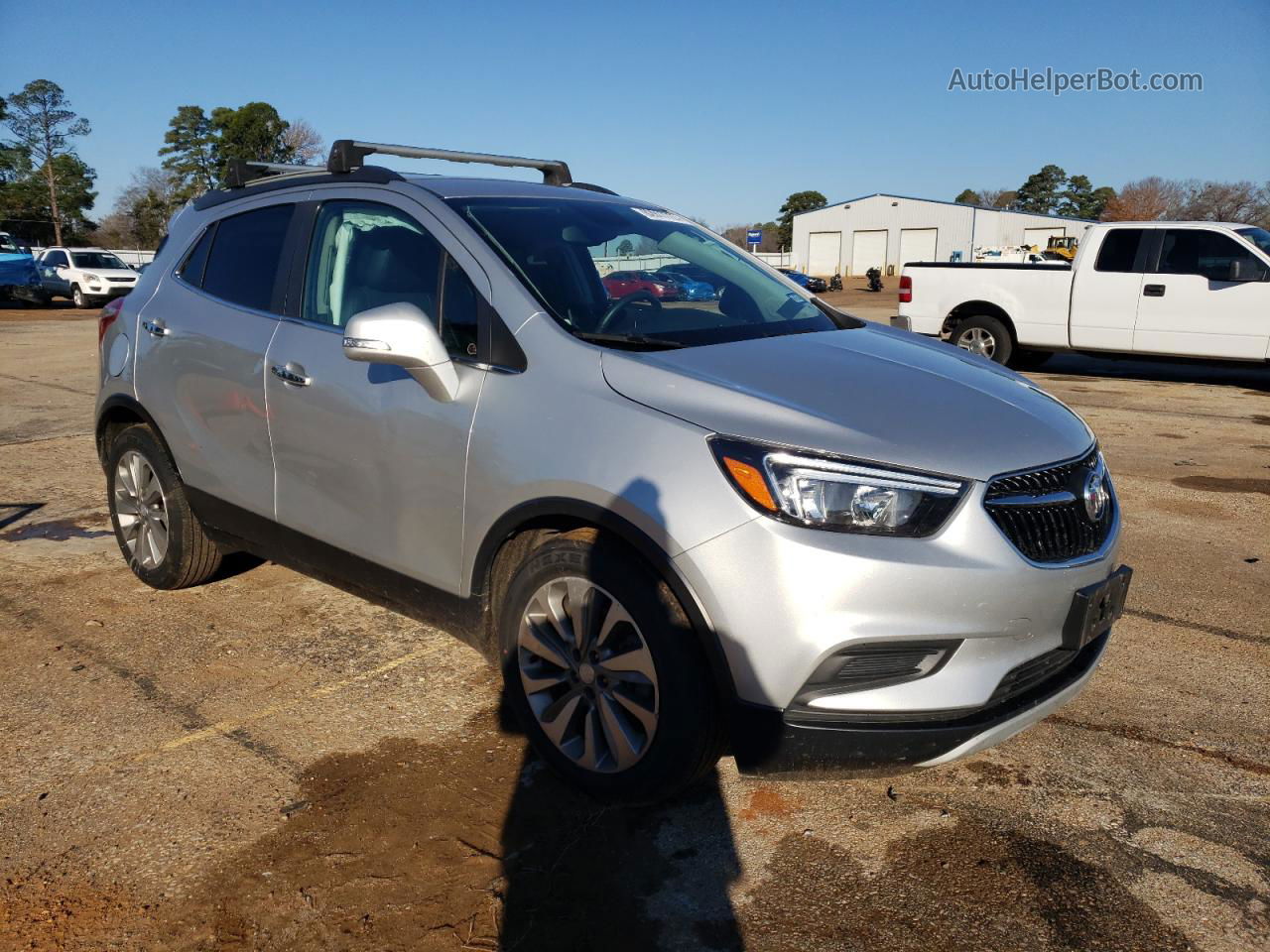 2019 Buick Encore Preferred Silver vin: KL4CJASB6KB896479