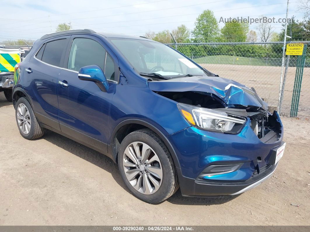 2019 Buick Encore Preferred Синий vin: KL4CJASB6KB921557