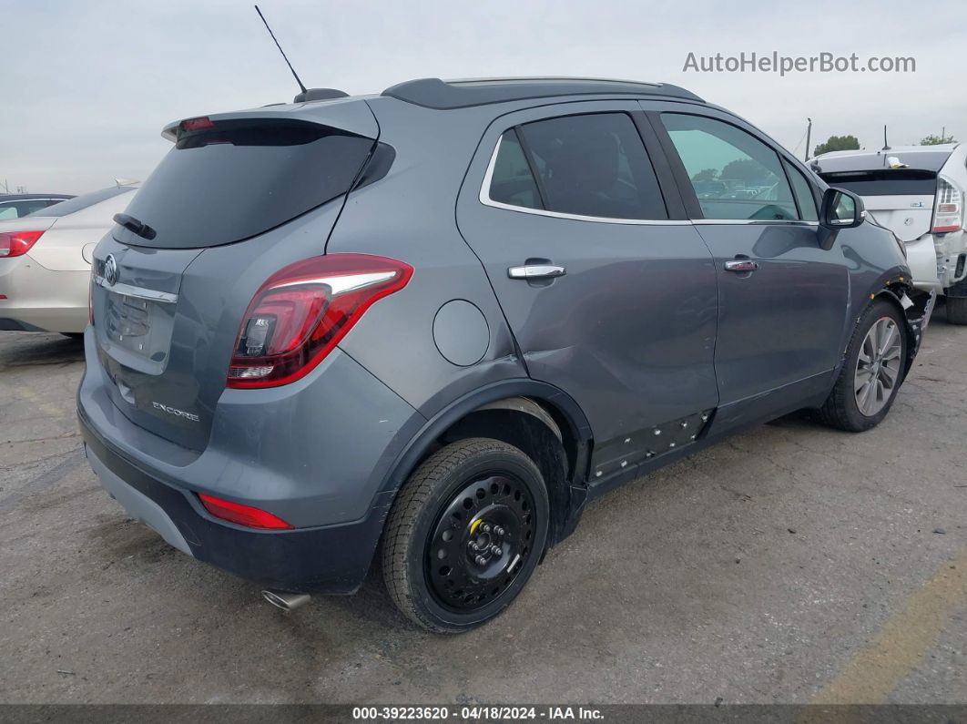 2019 Buick Encore Fwd Preferred Серый vin: KL4CJASB6KB959967