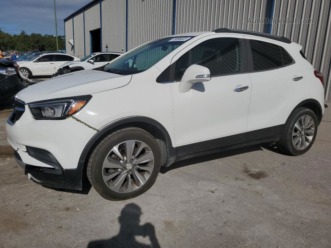 2018 Buick Encore Preferred White vin: KL4CJASB7JB506245