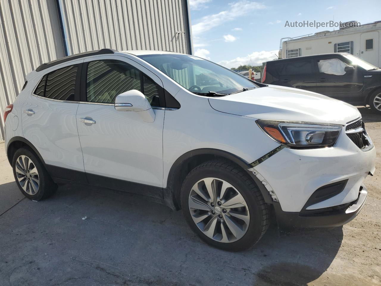 2018 Buick Encore Preferred White vin: KL4CJASB7JB506245