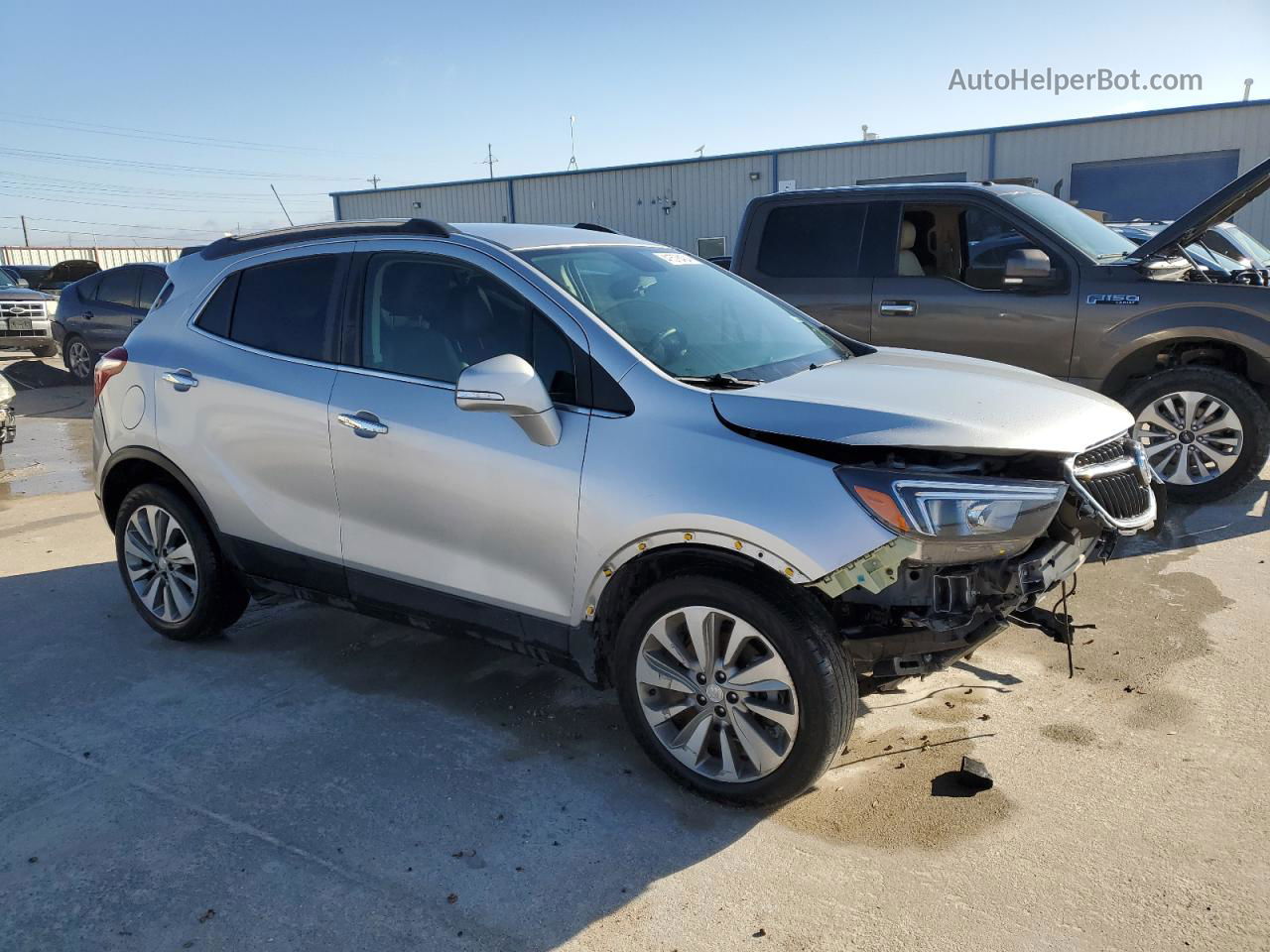 2018 Buick Encore Preferred Silver vin: KL4CJASB7JB524986