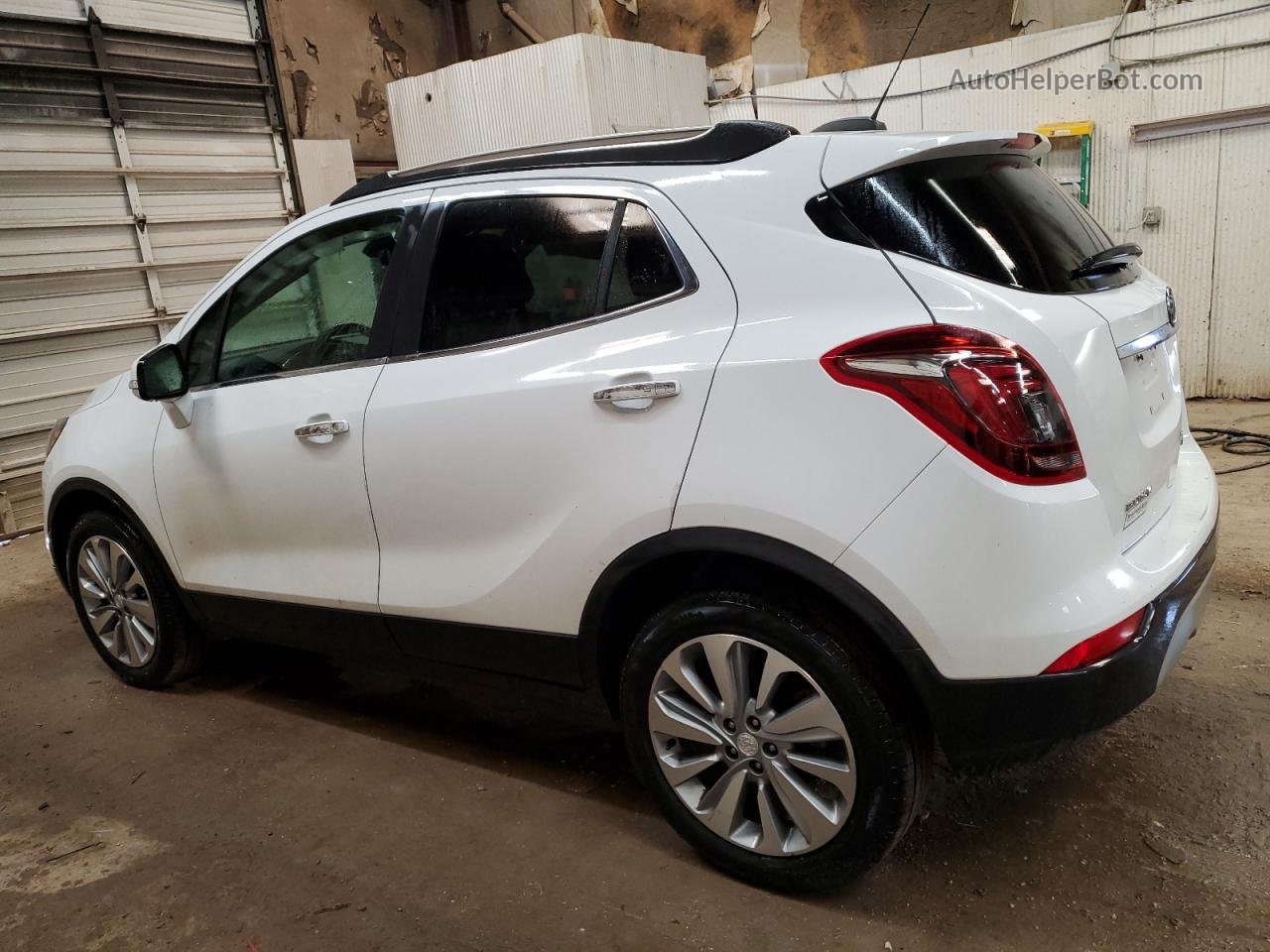 2018 Buick Encore Preferred White vin: KL4CJASB7JB572343