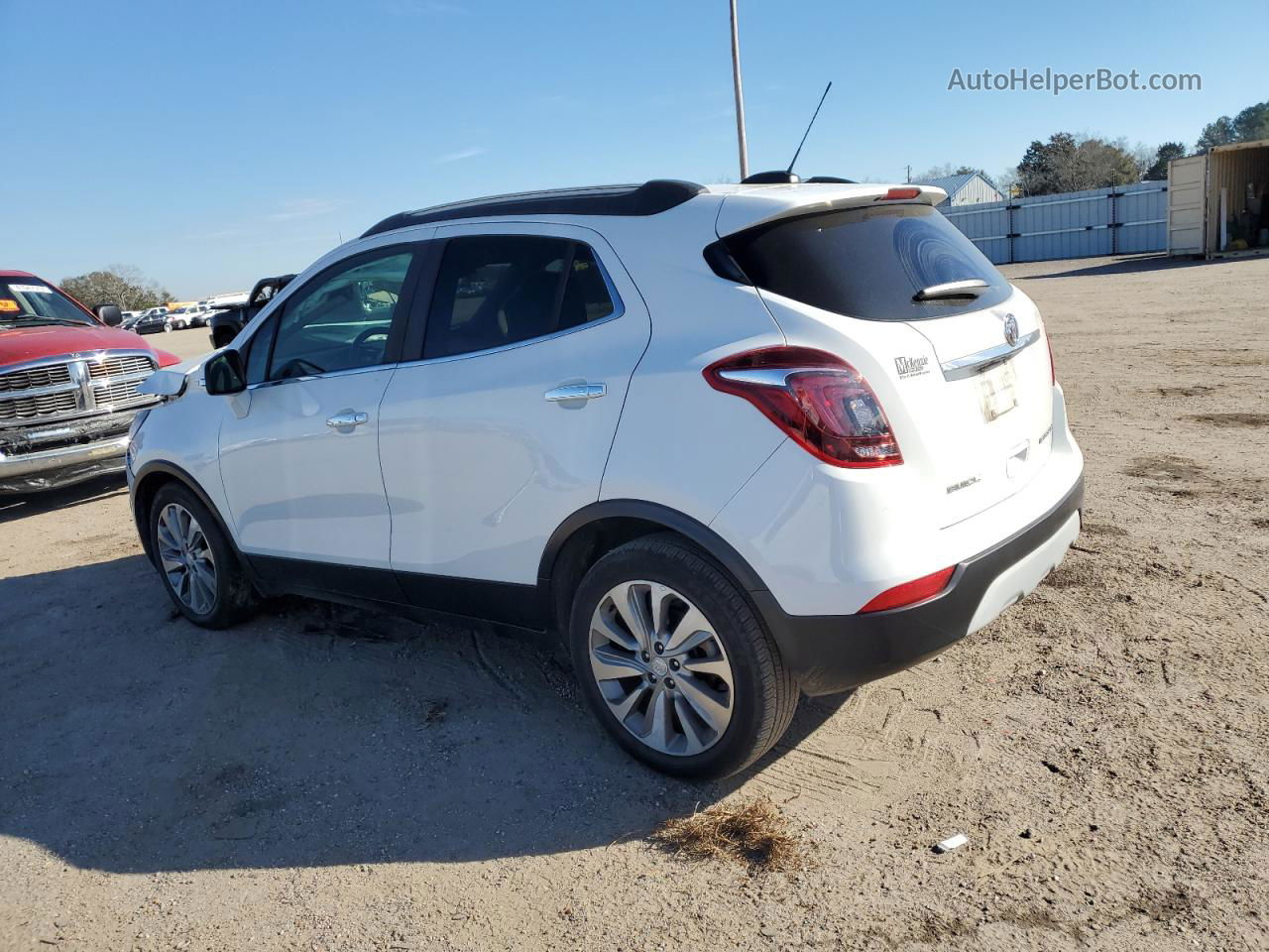 2018 Buick Encore Preferred White vin: KL4CJASB7JB573783