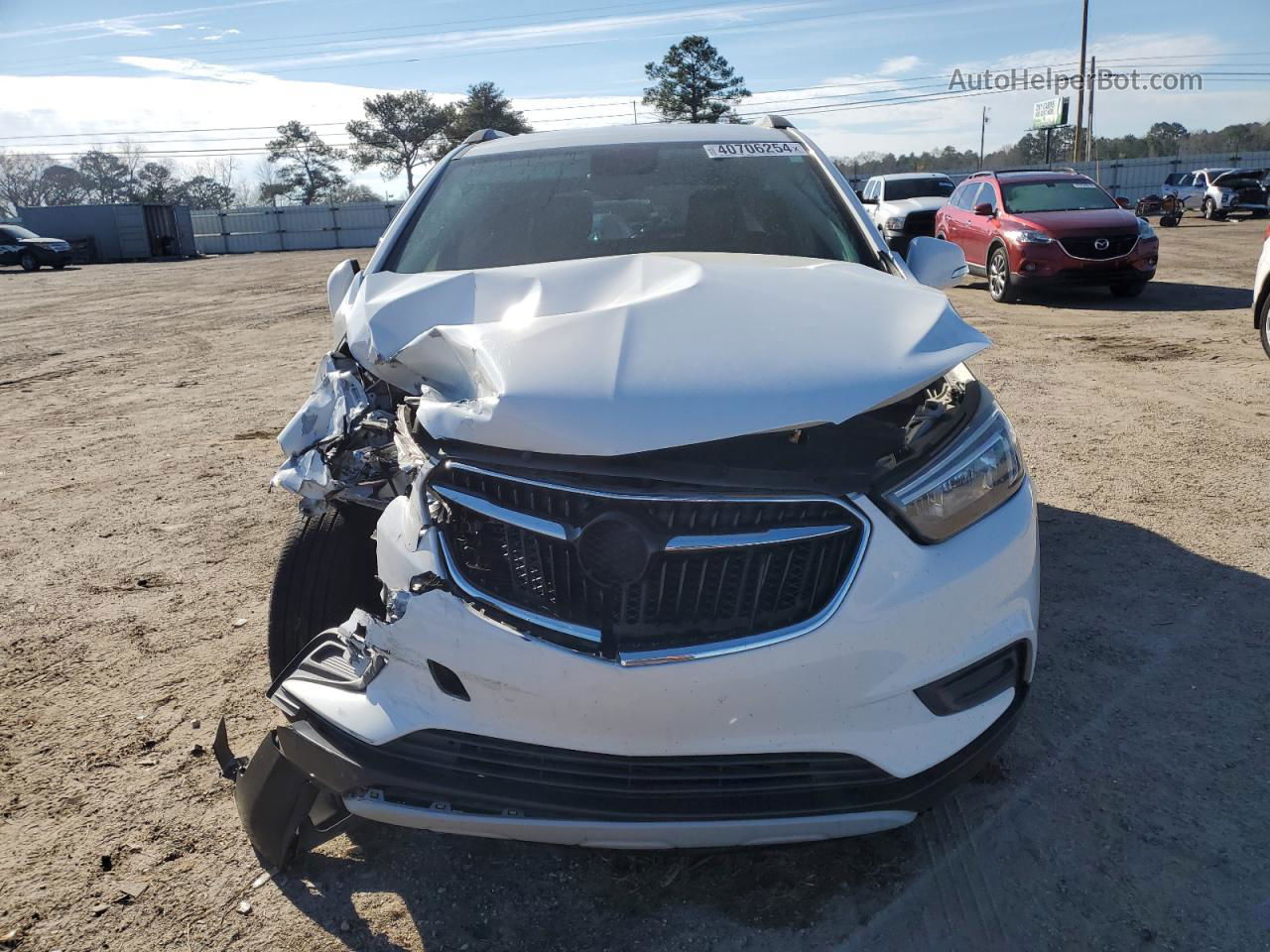 2018 Buick Encore Preferred White vin: KL4CJASB7JB573783