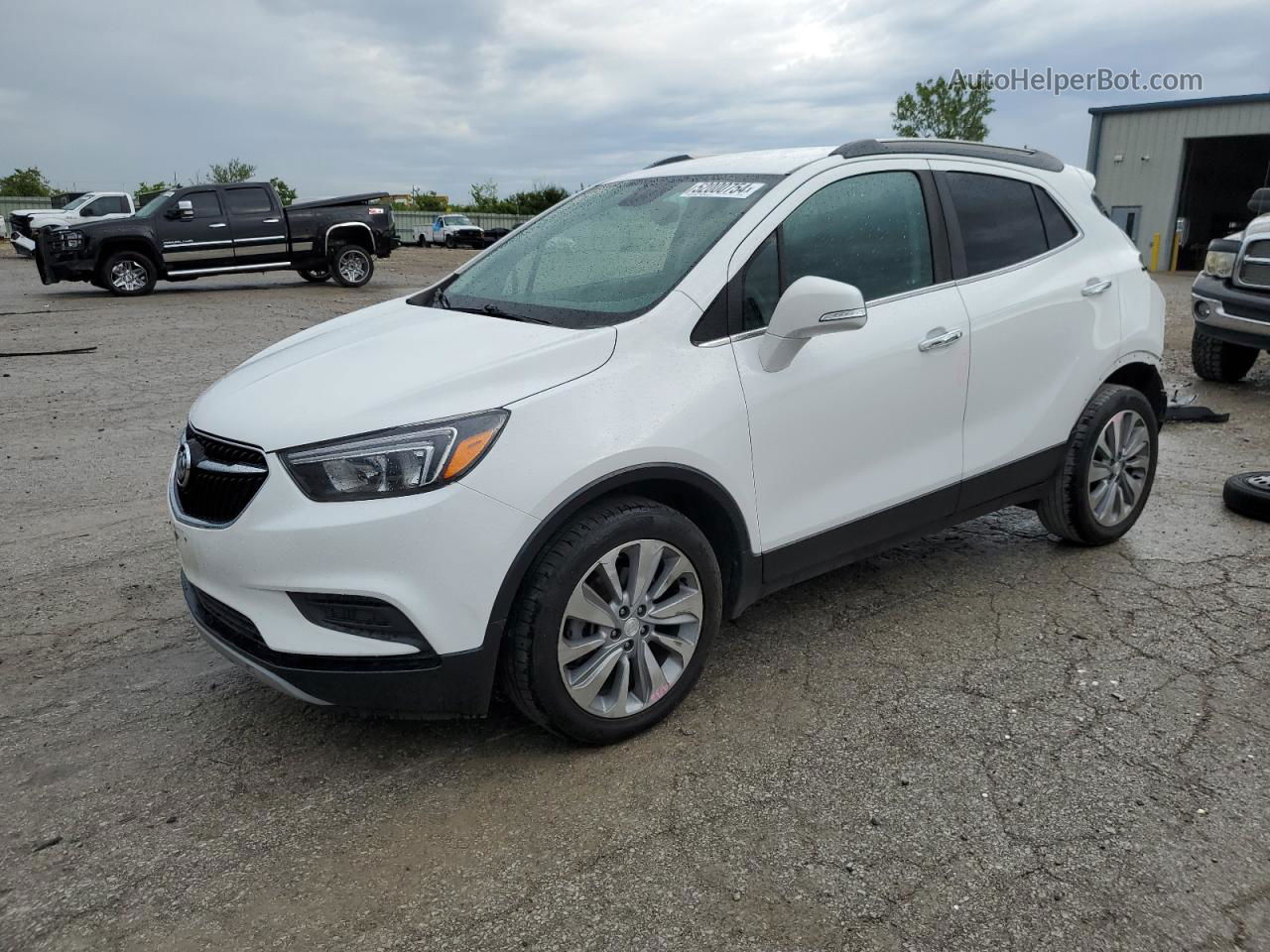 2018 Buick Encore Preferred White vin: KL4CJASB7JB579700