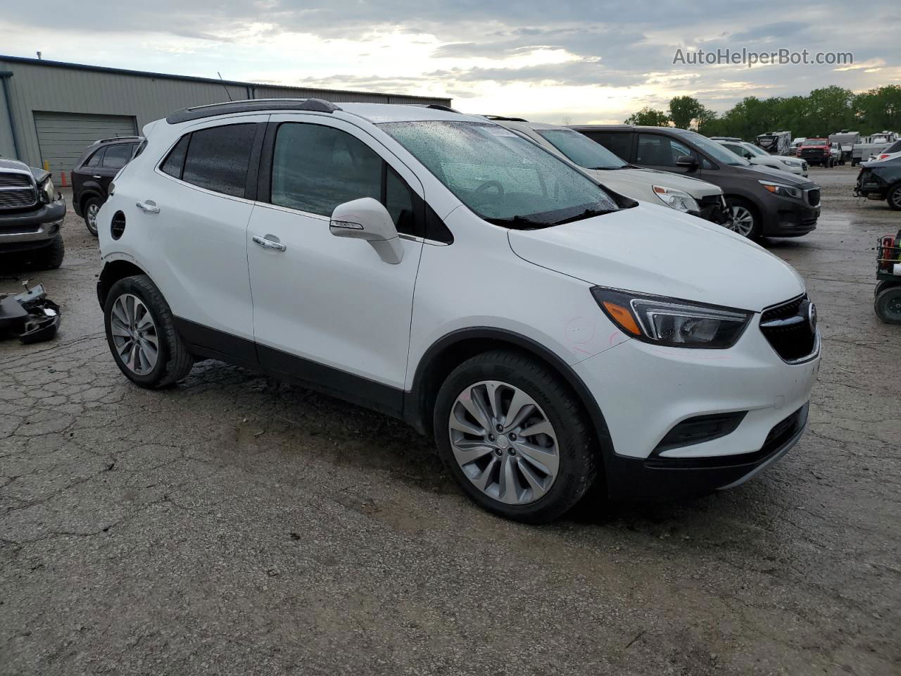 2018 Buick Encore Preferred White vin: KL4CJASB7JB579700