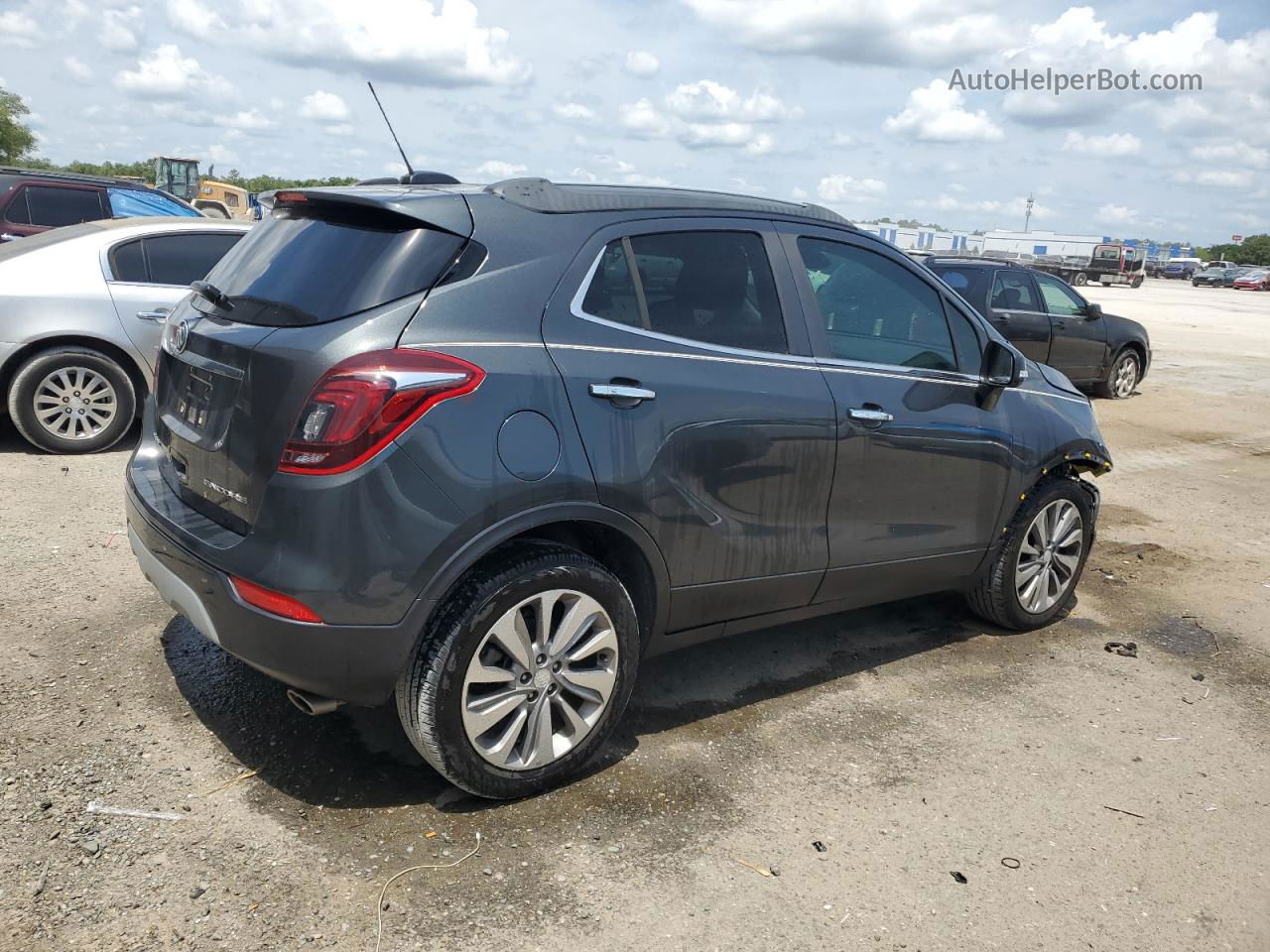 2018 Buick Encore Preferred Серый vin: KL4CJASB7JB584590