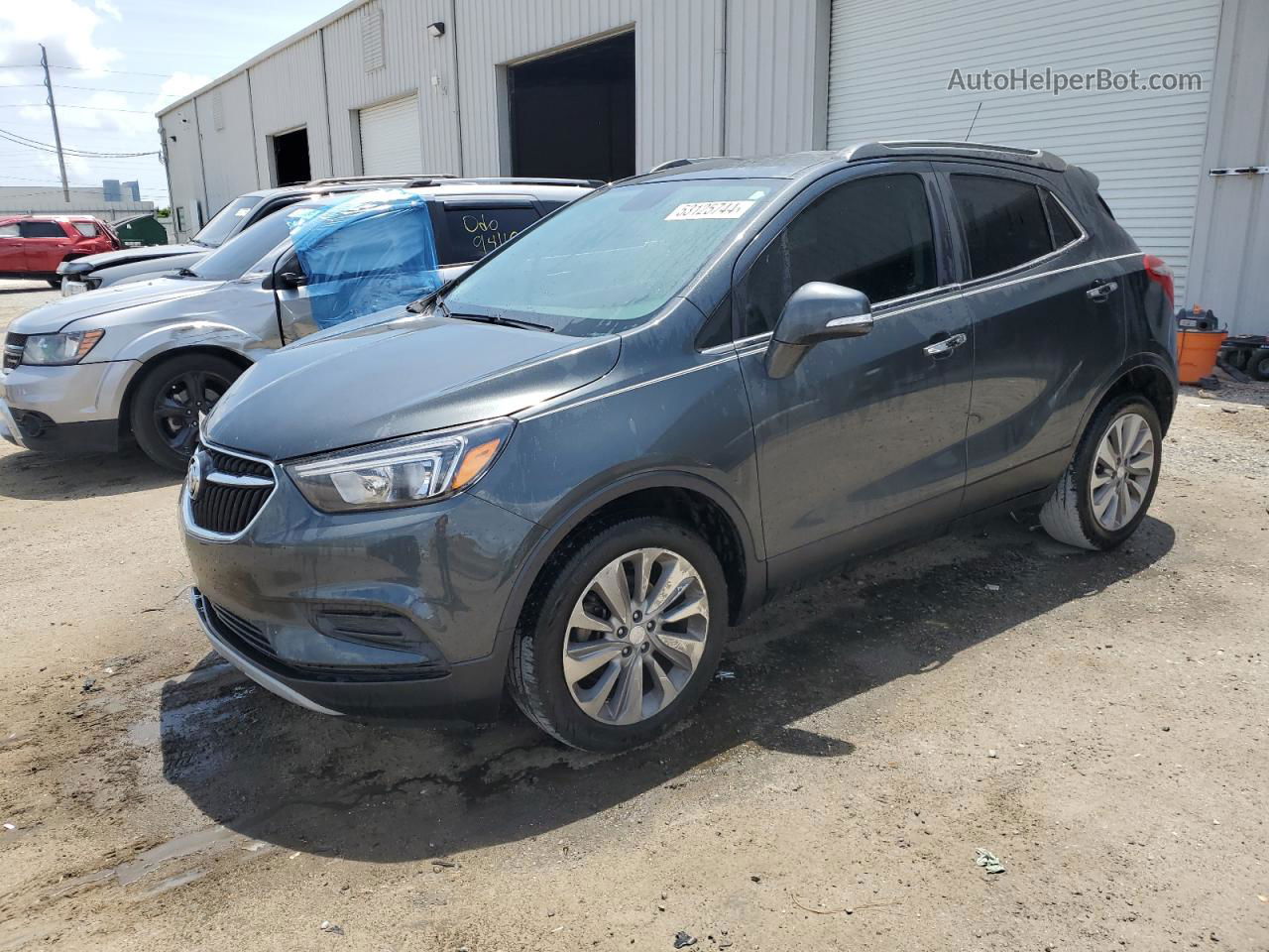 2018 Buick Encore Preferred Gray vin: KL4CJASB7JB584590