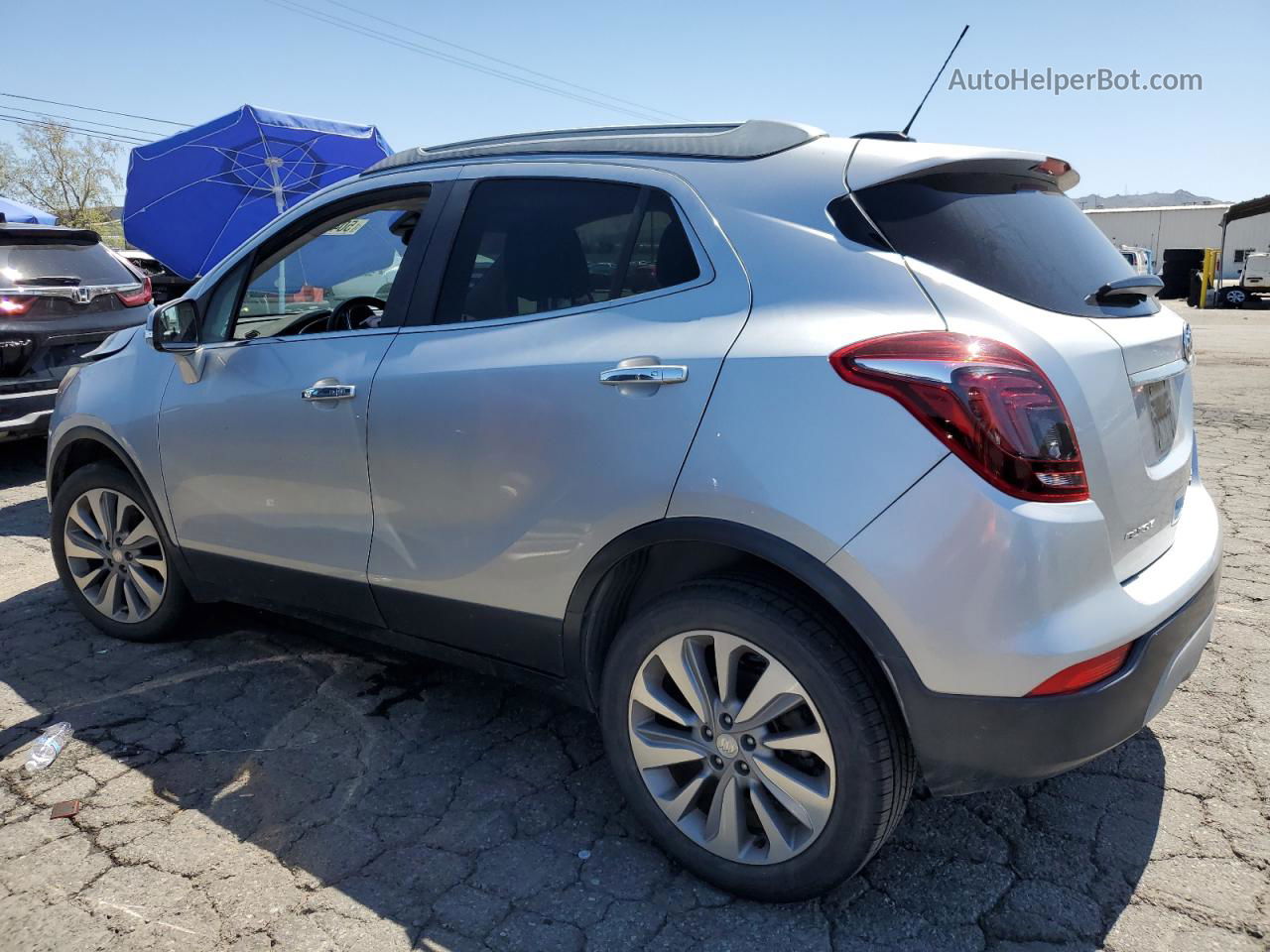 2018 Buick Encore Preferred Silver vin: KL4CJASB7JB586498