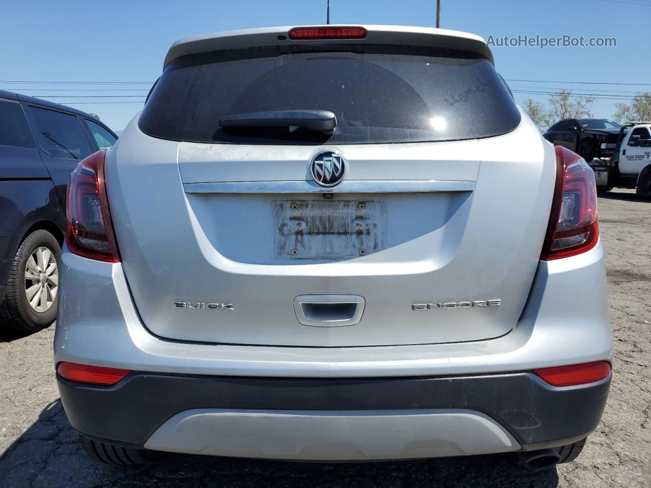 2018 Buick Encore Preferred Silver vin: KL4CJASB7JB586498