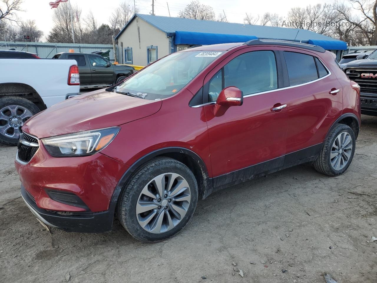 2018 Buick Encore Preferred Красный vin: KL4CJASB7JB594634