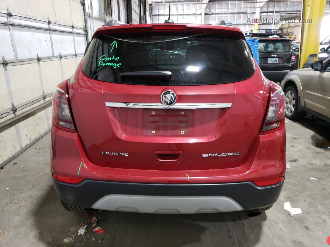 2018 Buick Encore Preferred Красный vin: KL4CJASB7JB658817