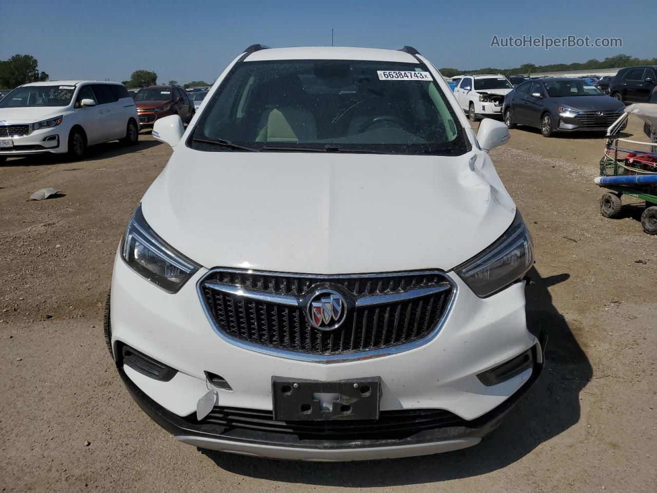 2019 Buick Encore Preferred White vin: KL4CJASB7KB714790