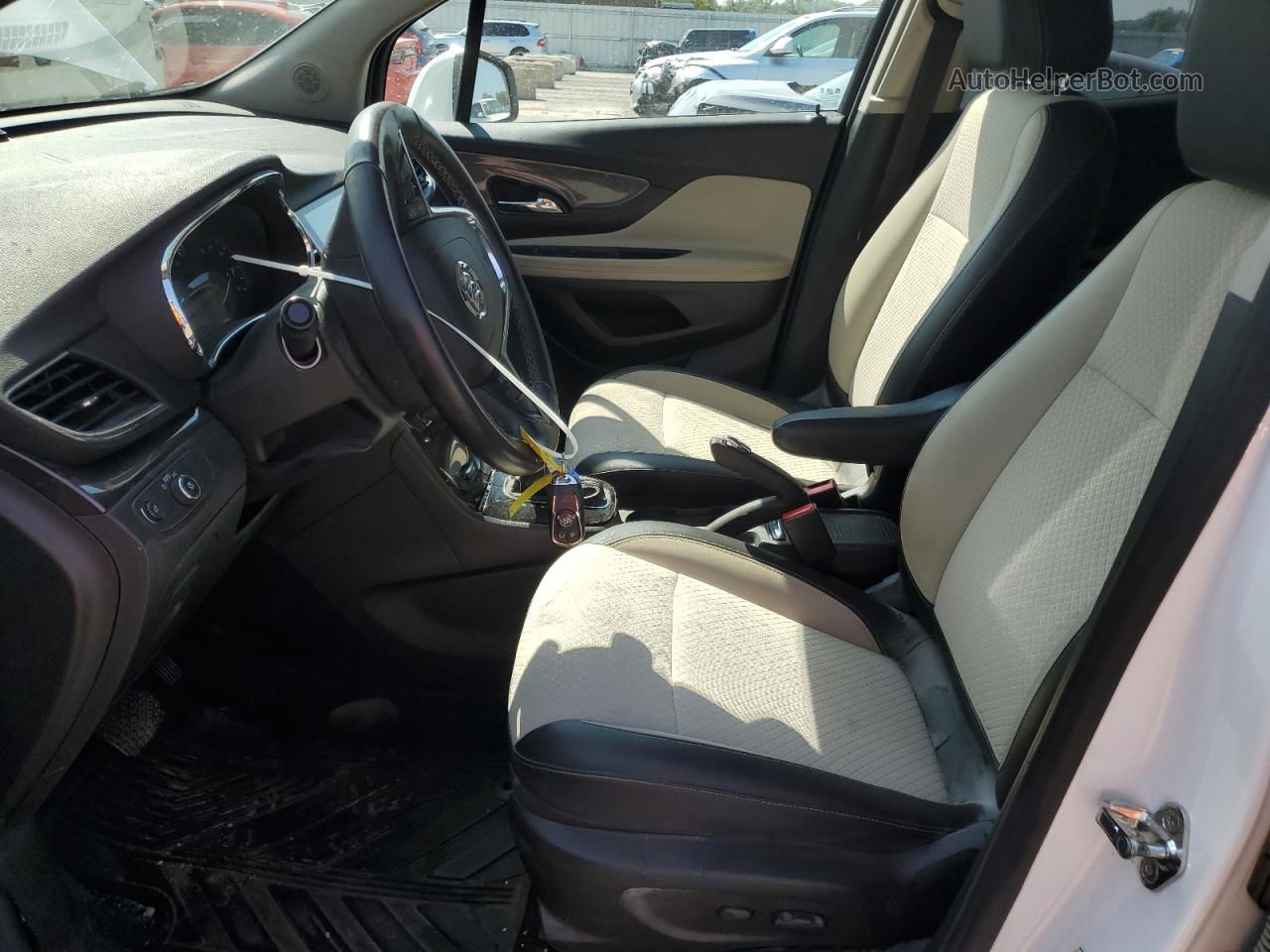 2019 Buick Encore Preferred Белый vin: KL4CJASB7KB714790