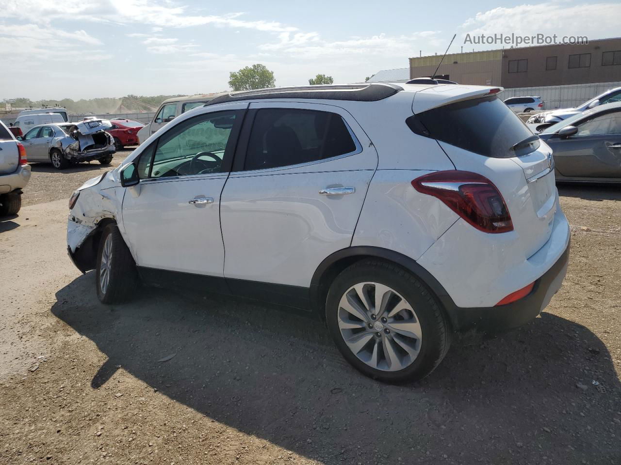 2019 Buick Encore Preferred Белый vin: KL4CJASB7KB714790