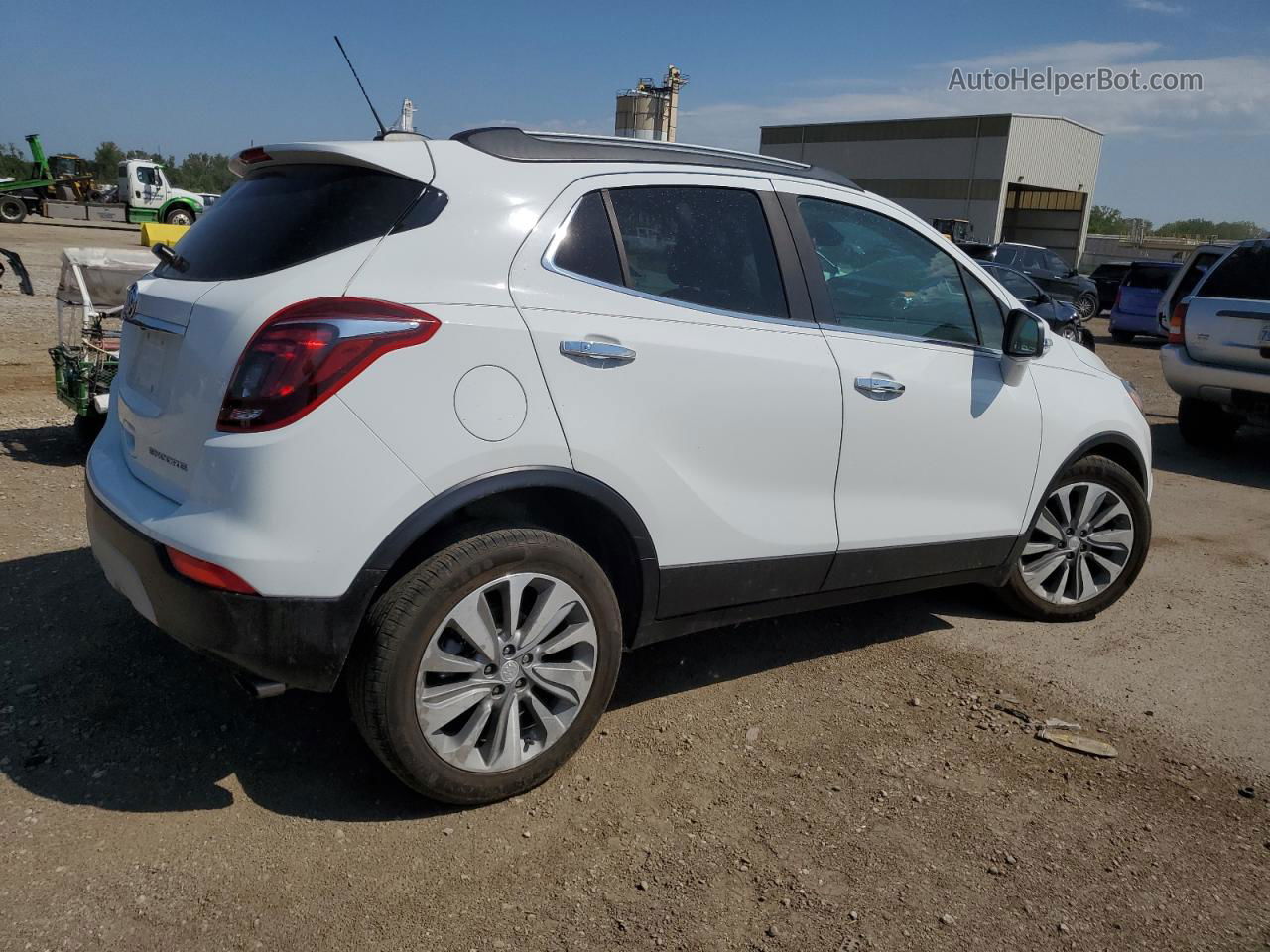 2019 Buick Encore Preferred White vin: KL4CJASB7KB714790