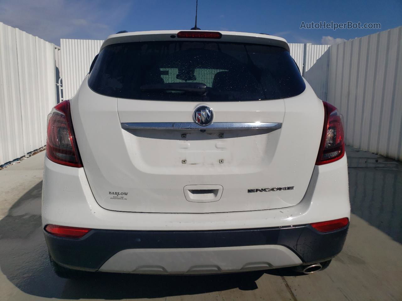 2019 Buick Encore Preferred White vin: KL4CJASB7KB720959