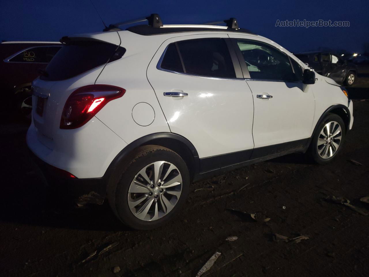 2019 Buick Encore Preferred White vin: KL4CJASB7KB740855