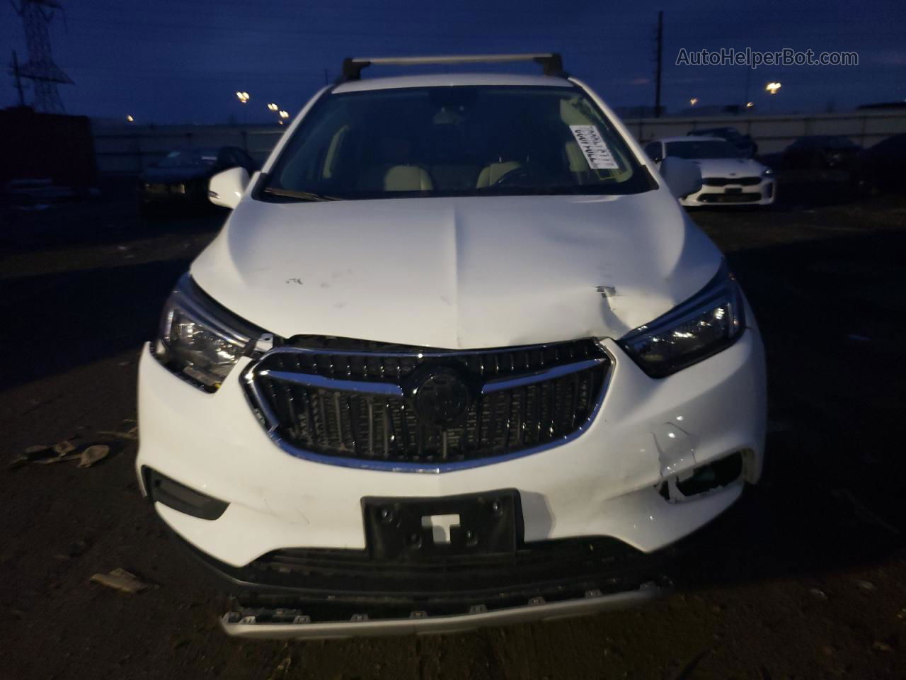 2019 Buick Encore Preferred White vin: KL4CJASB7KB740855