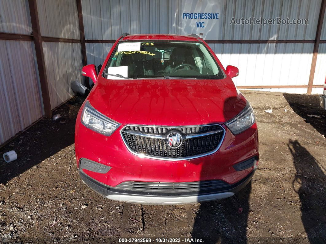 2019 Buick Encore Fwd Preferred Red vin: KL4CJASB7KB761625