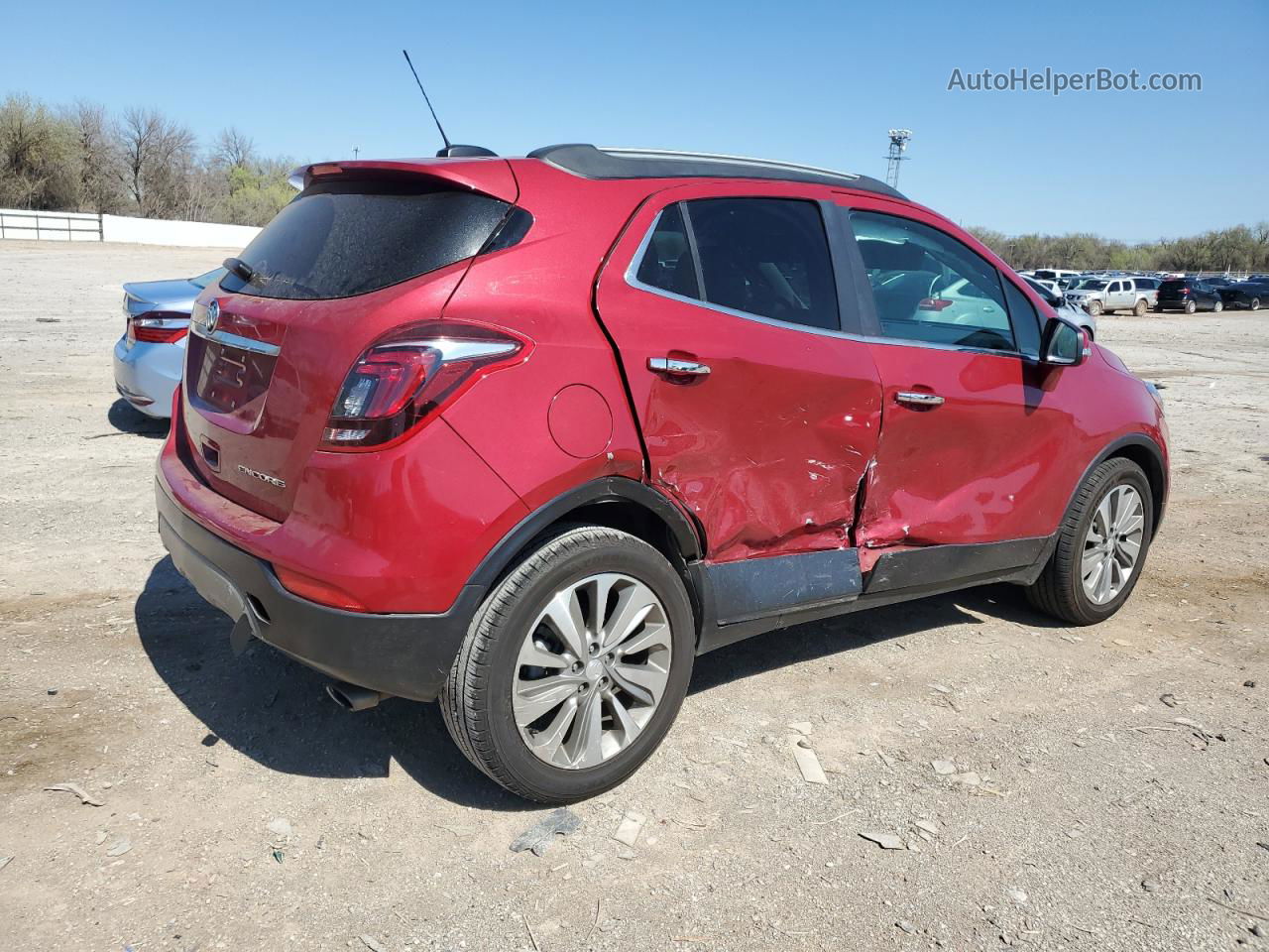 2019 Buick Encore Preferred Red vin: KL4CJASB7KB782989