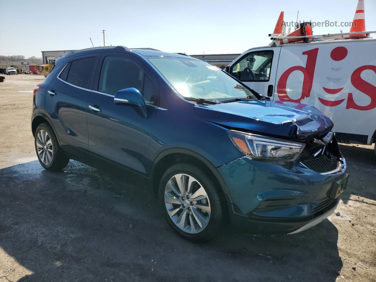 2019 Buick Encore Preferred Blue vin: KL4CJASB7KB785424