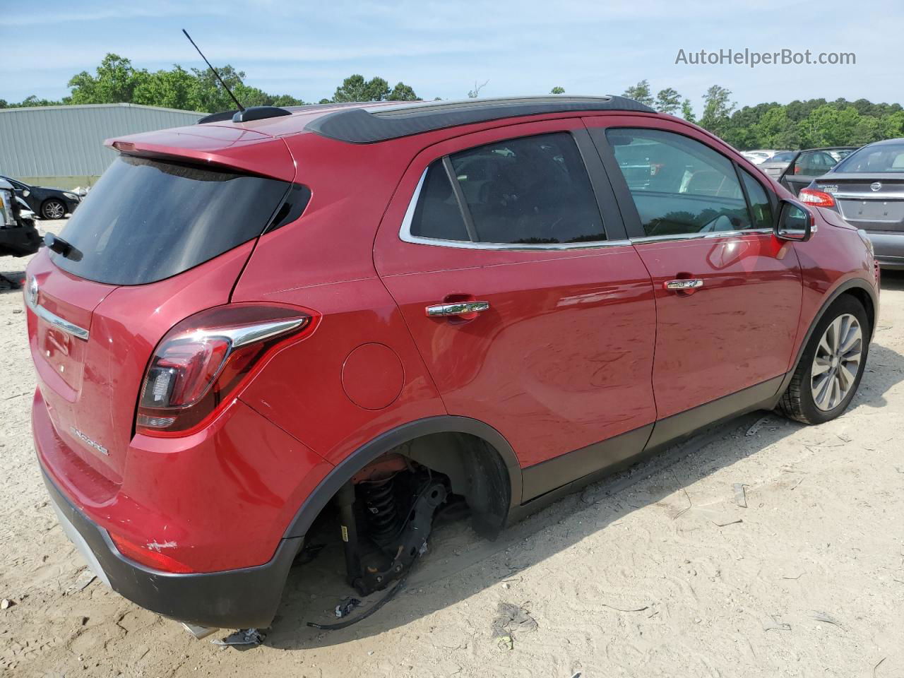 2019 Buick Encore Preferred Red vin: KL4CJASB7KB797377