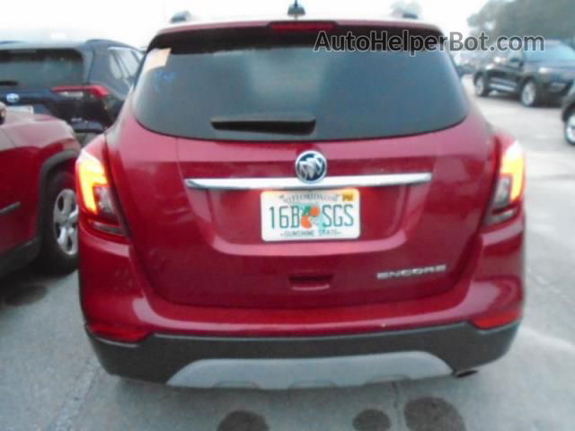 2019 Buick Encore Preferred Red vin: KL4CJASB7KB880694