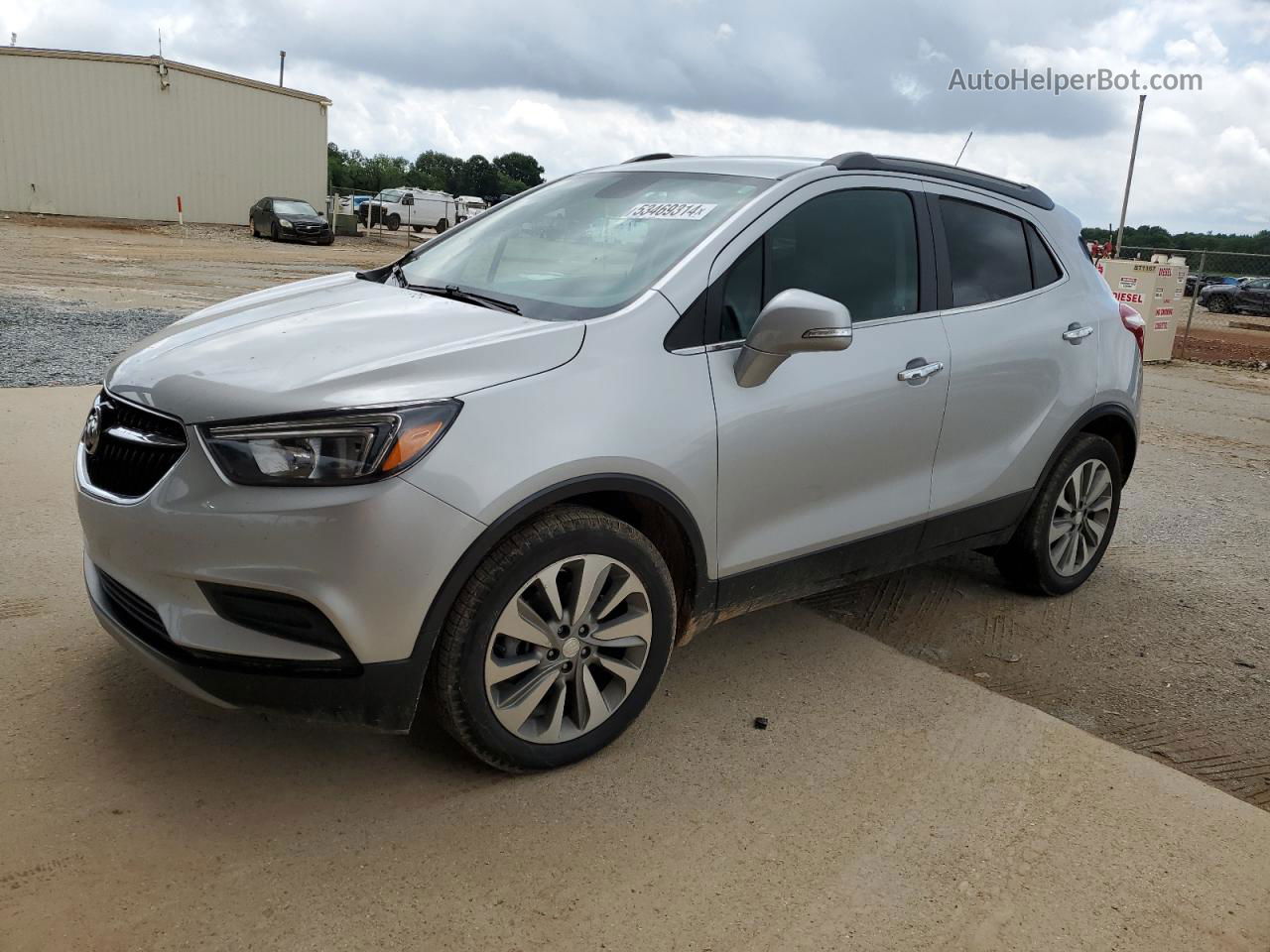 2019 Buick Encore Preferred Серебряный vin: KL4CJASB7KB881988