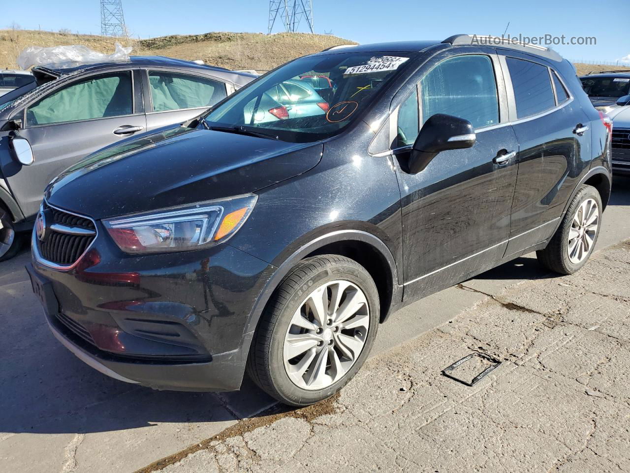 2019 Buick Encore Preferred Black vin: KL4CJASB7KB901463