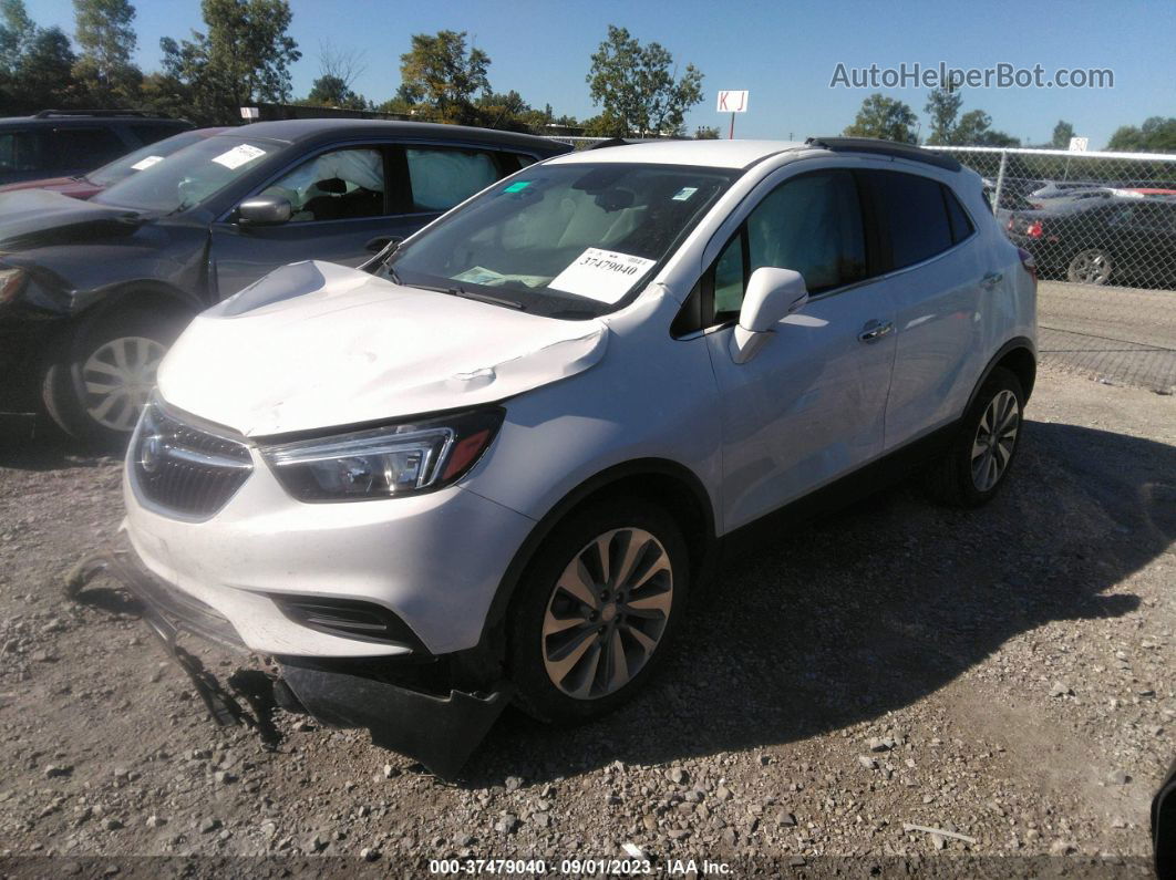 2019 Buick Encore Preferred Белый vin: KL4CJASB7KB934513