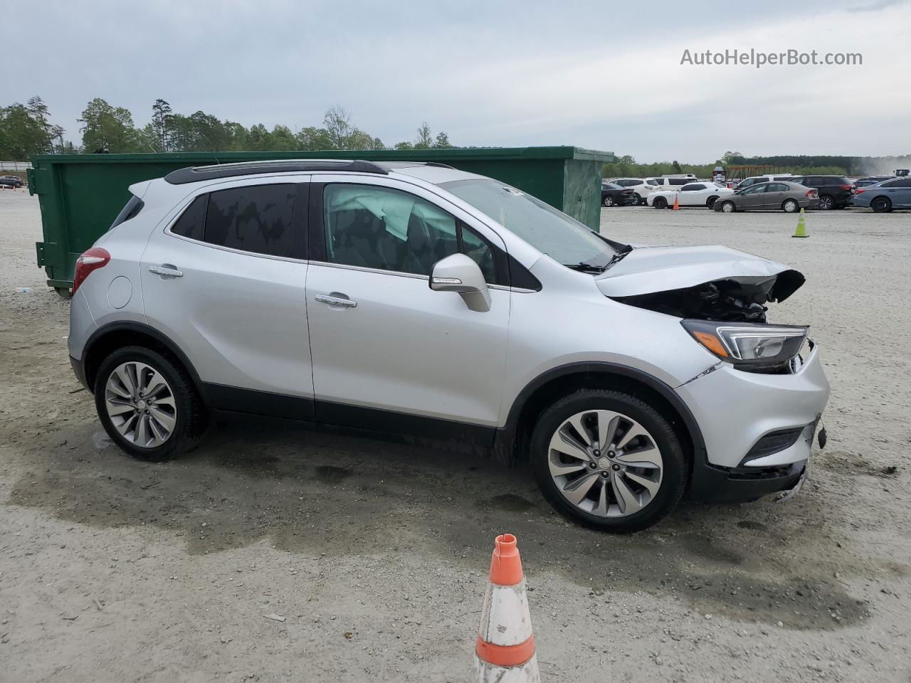 2019 Buick Encore Preferred Серебряный vin: KL4CJASB7KB940117