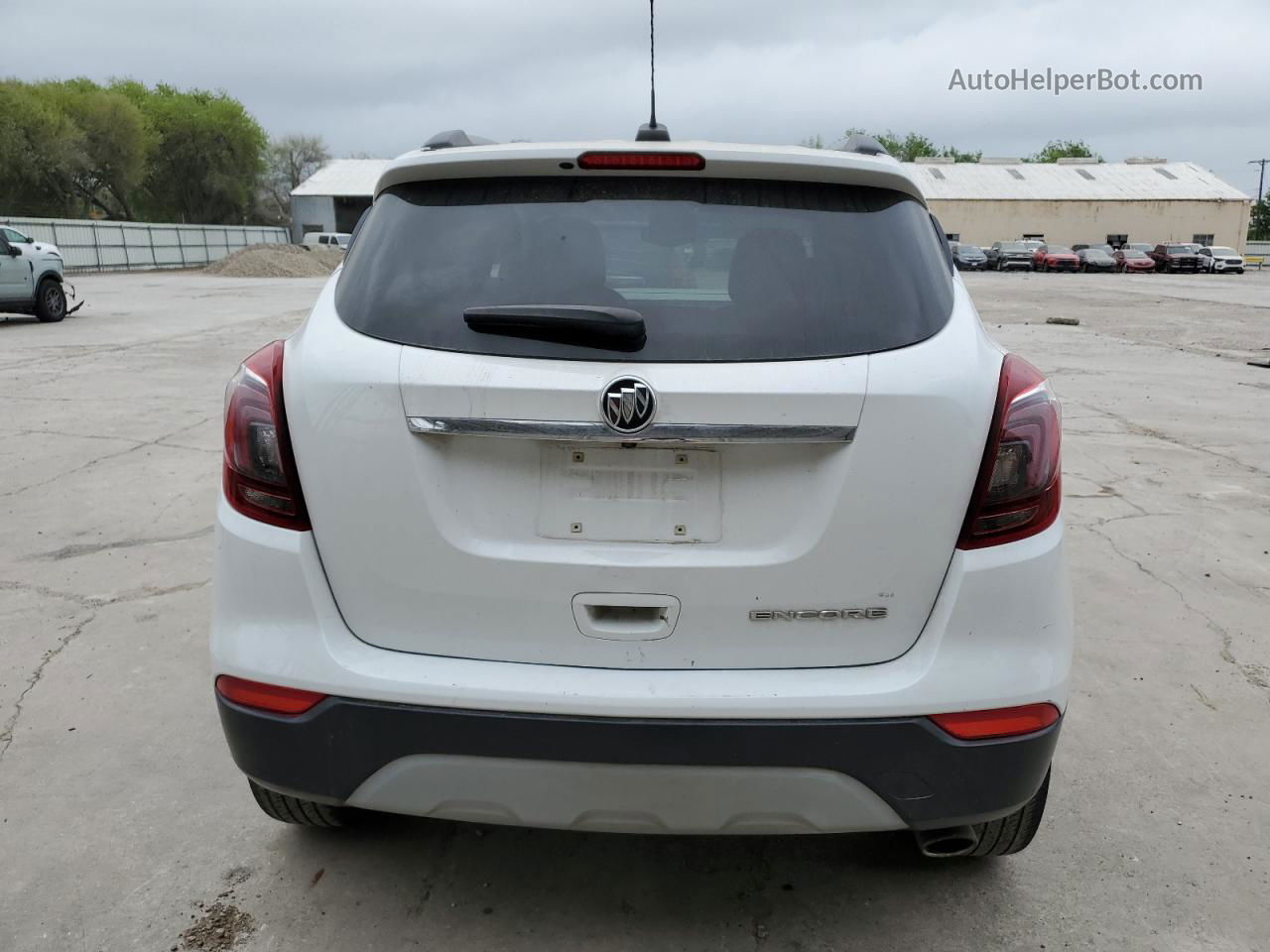 2019 Buick Encore Preferred Белый vin: KL4CJASB7KB959959