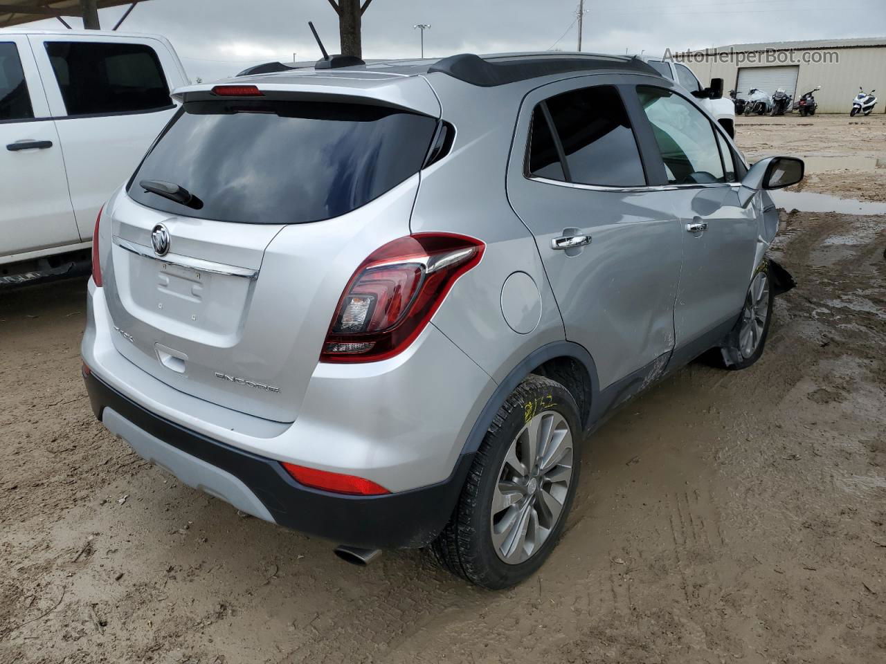 2018 Buick Encore Preferred Silver vin: KL4CJASB8JB505606