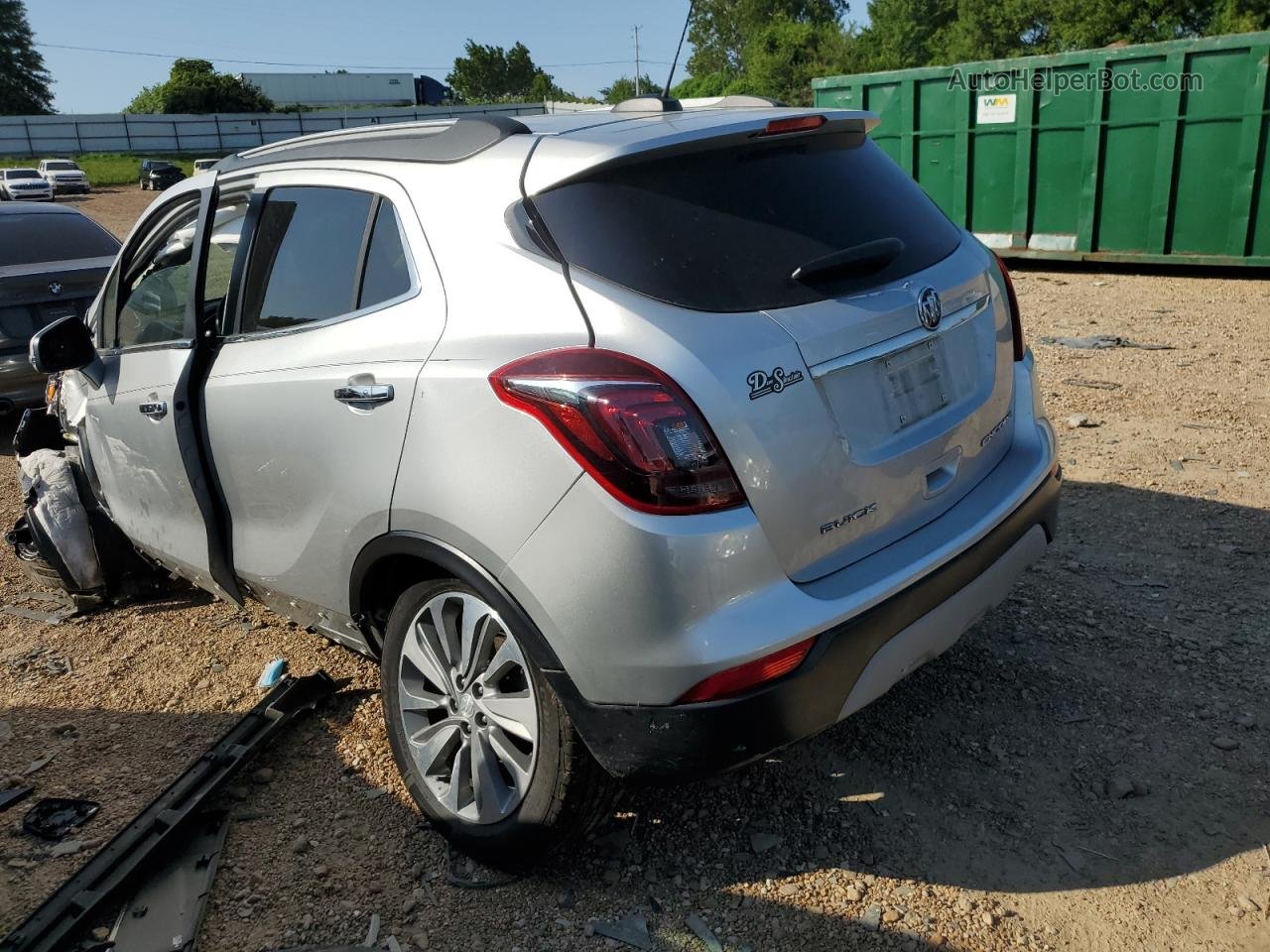 2018 Buick Encore Preferred Серебряный vin: KL4CJASB8JB591547