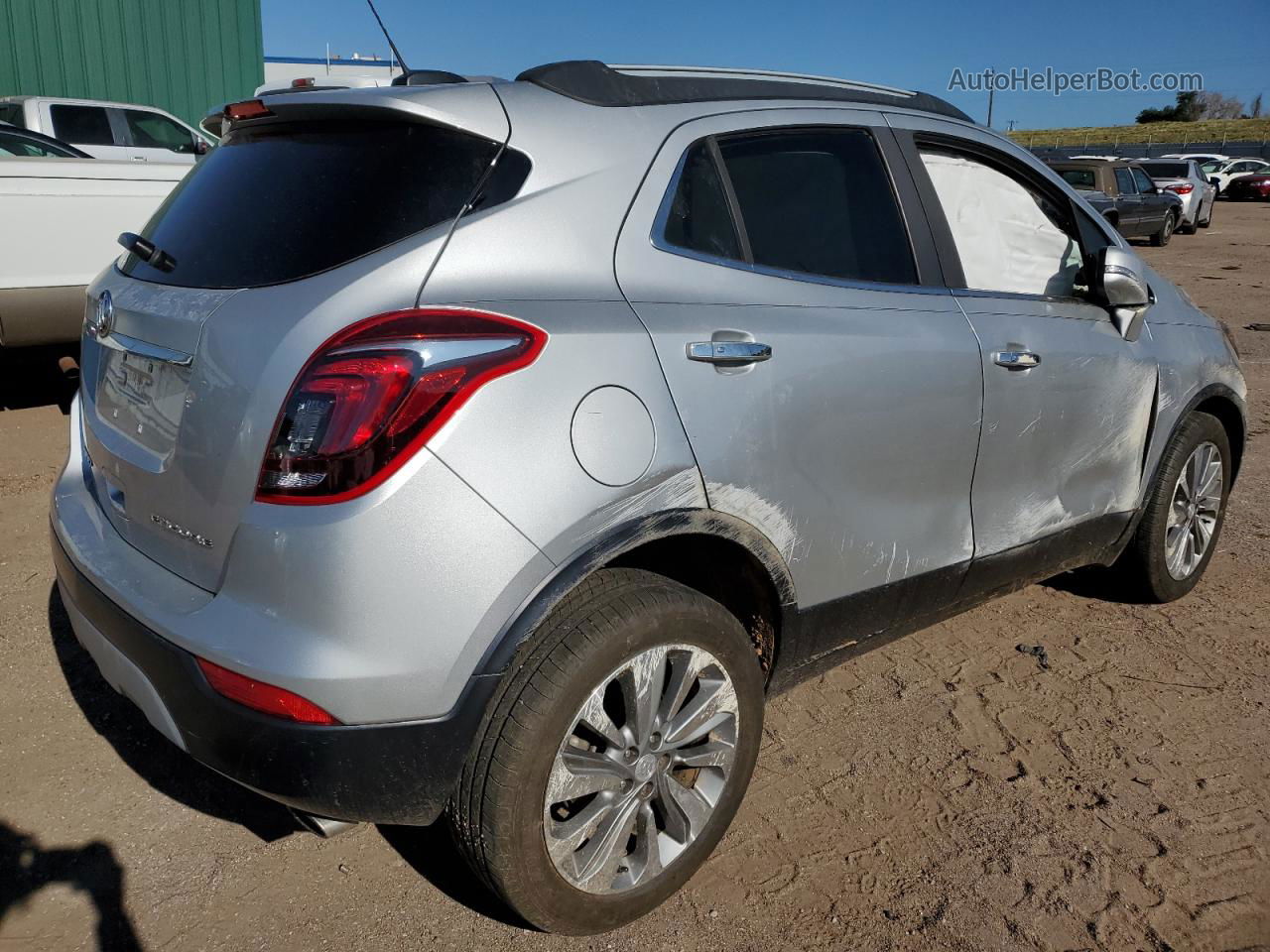 2018 Buick Encore Preferred Серебряный vin: KL4CJASB8JB604989