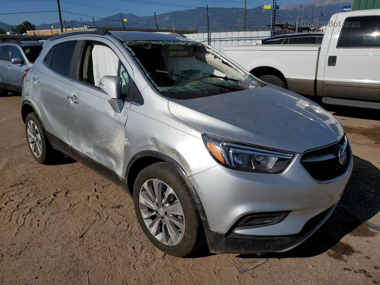 2018 Buick Encore Preferred Серебряный vin: KL4CJASB8JB604989